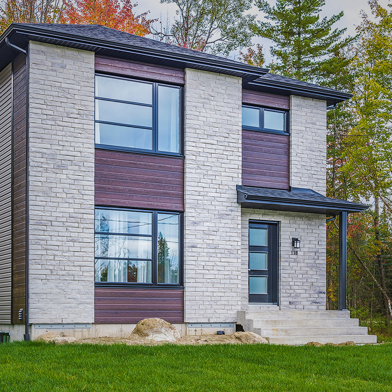 Construction sur le chantier du quartier du ruisseau
